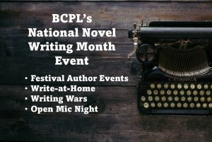 National Novel Writing Month Events