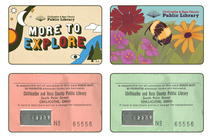 New library card designs