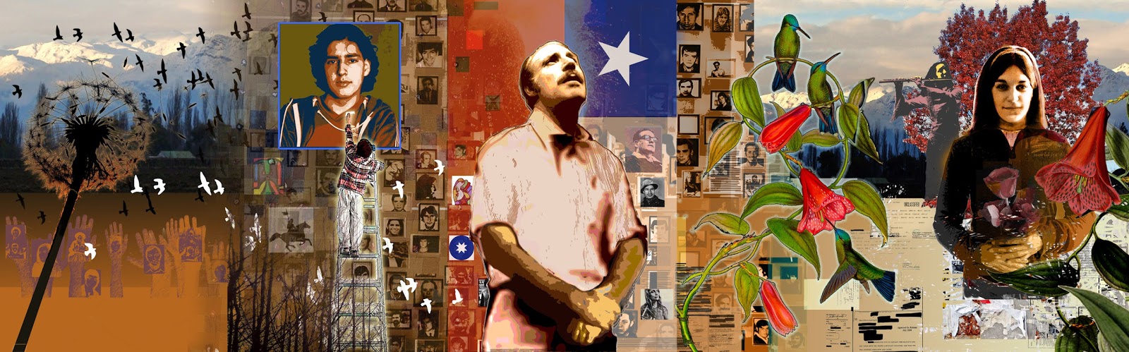 Composite image of Todas las Manos mural