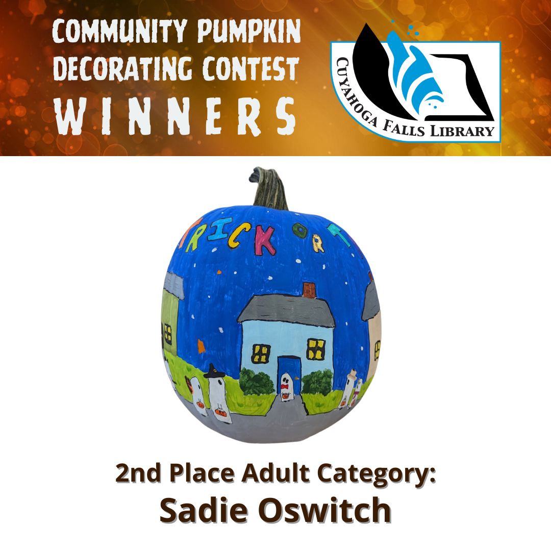 2nd Place Adult Category: Sadie Oswitch
