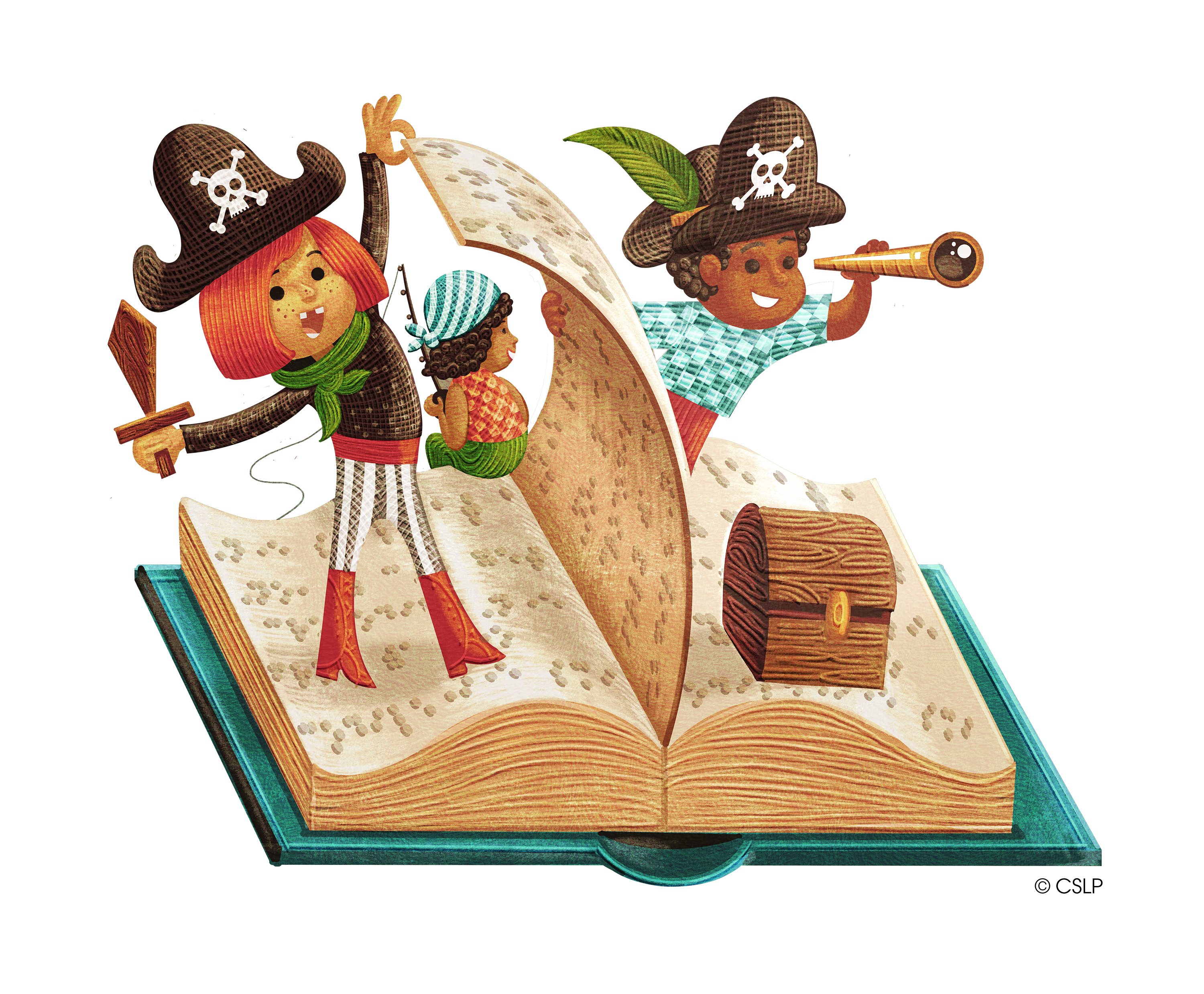 Images of the Summer Reading Pirates