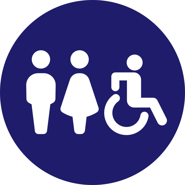 Fully Accessible Restrooms