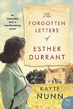 Cover of The Forgotten Letters of Esther Durrant by Kayte Nunn