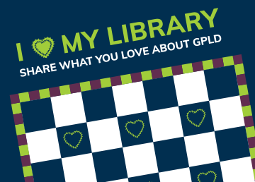 Library Love Quilt at Geneva Library