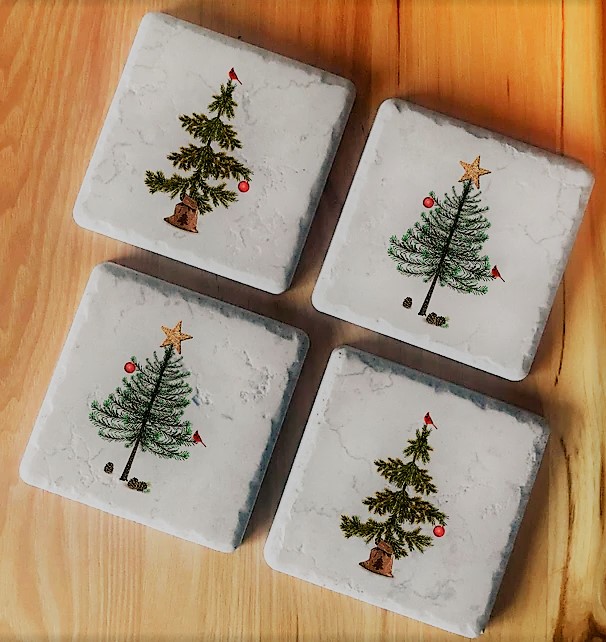 Holiday Drink Coasters
