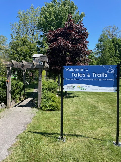 Entry sign at Ailsa Craig trail