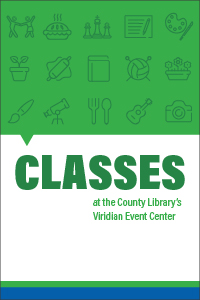 Classes at the Library's Virdian Event Center
