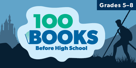 100 Books Before High School reading challenge.
