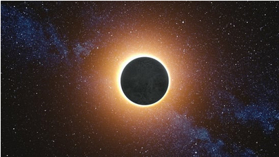 Picture of a total eclipse