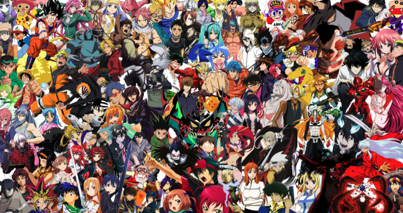 Anime collage