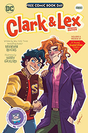 Clark & Lex comic book cover