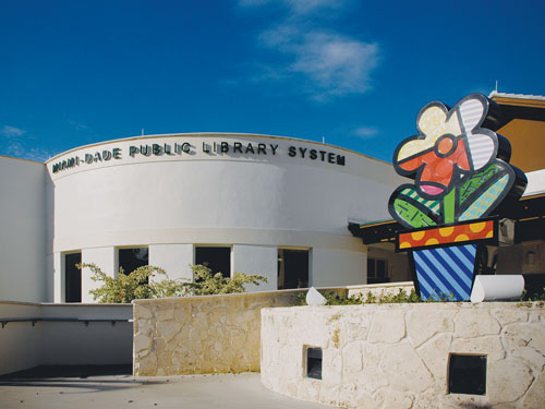 Exterior of Library