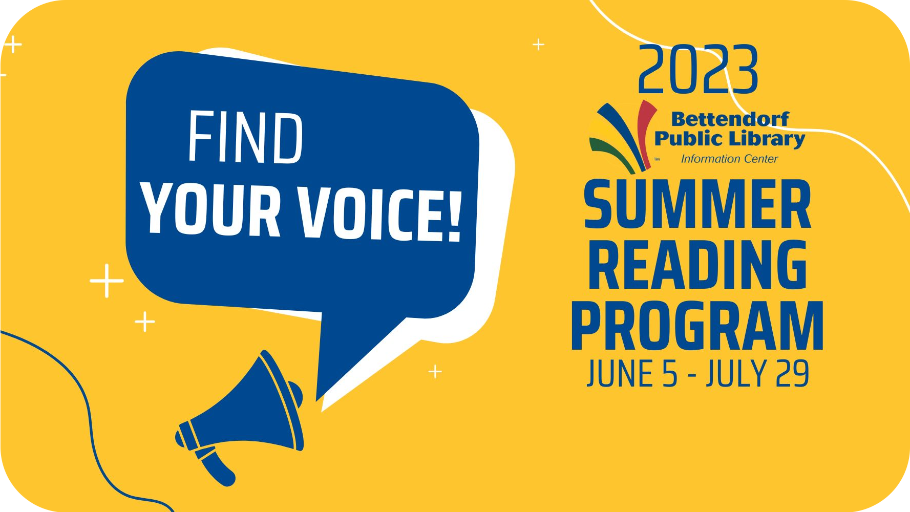 Find Your Voice summer reading program