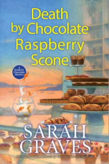 Death by Chocolate Raspberry Scone by Sarah Graves