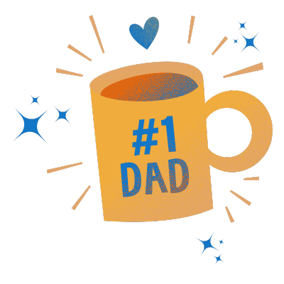 number one dad mug