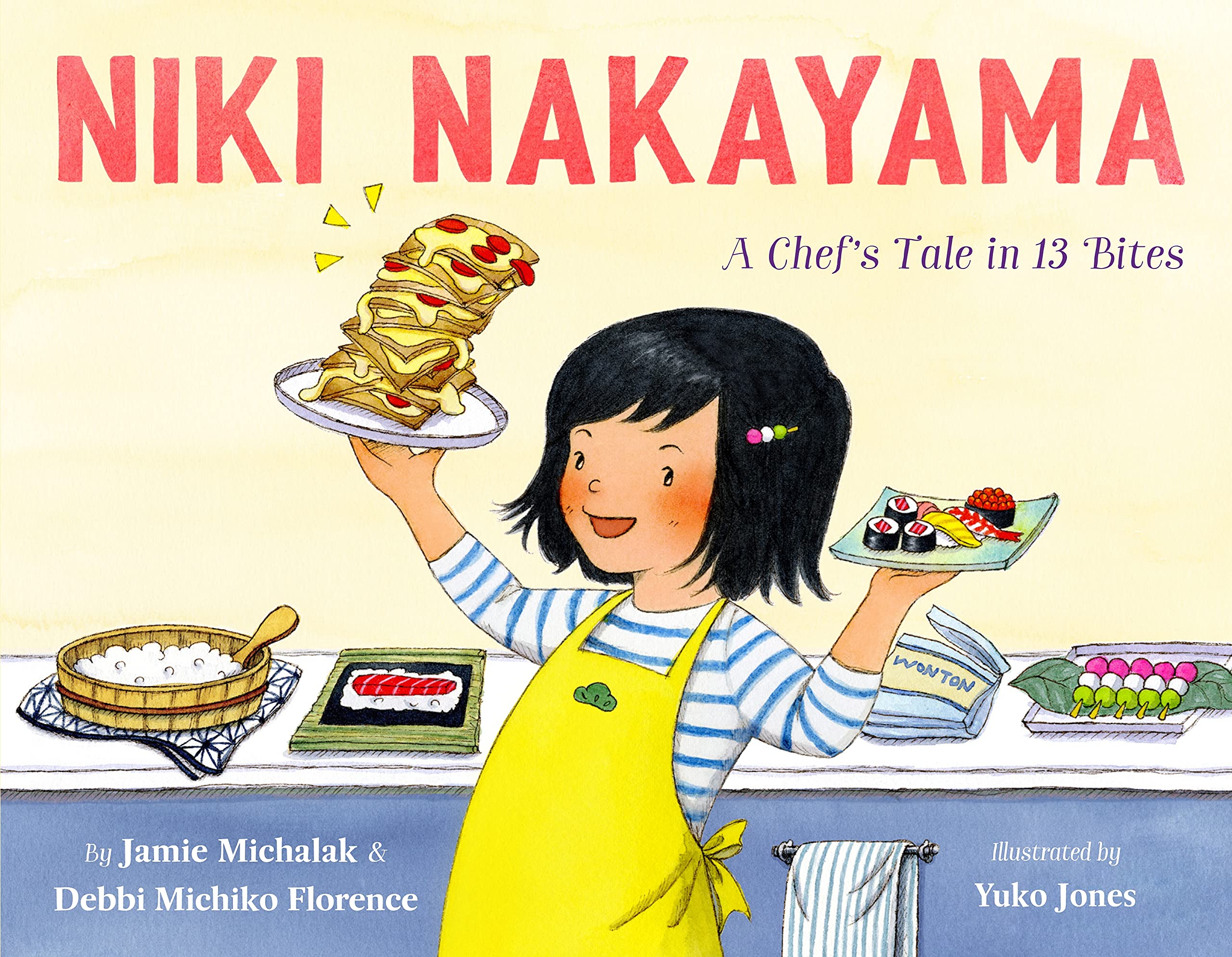 Niki Nakayama : a chef's tale in 13 bites book cover