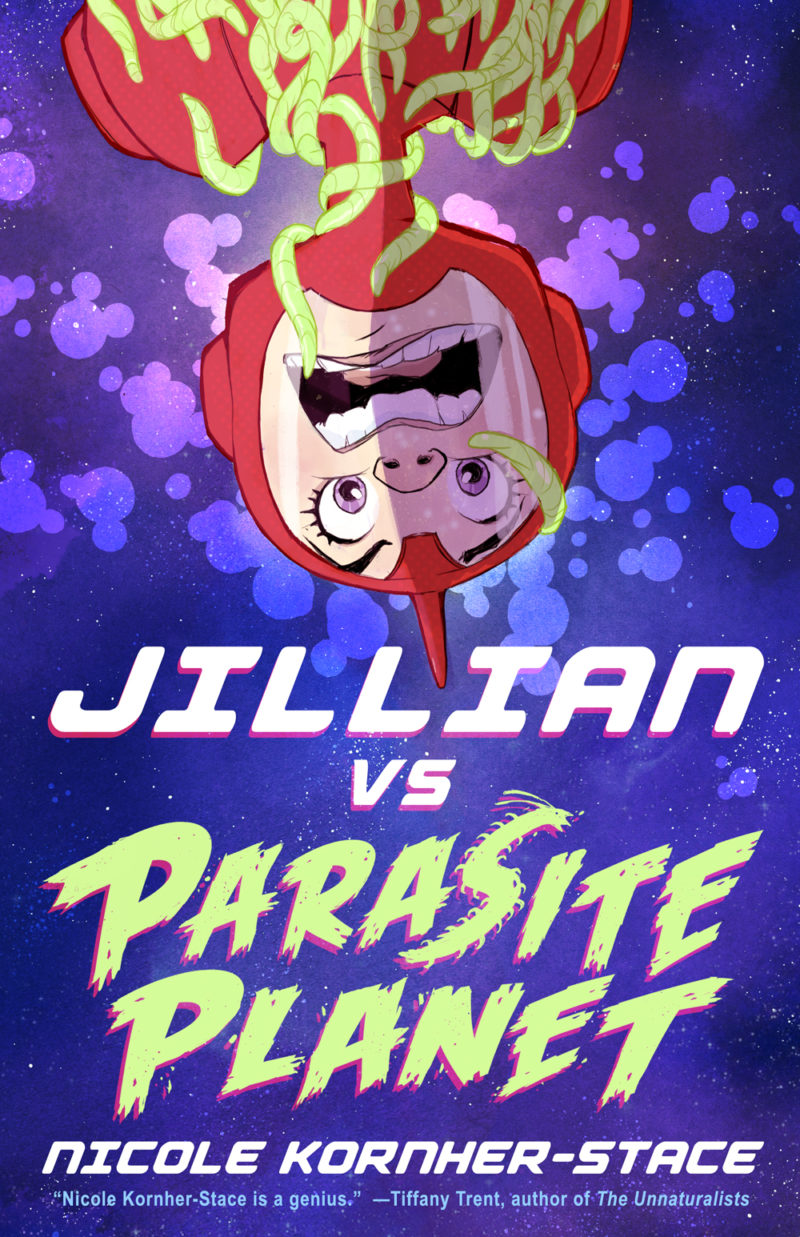 Jillian vs Parasite Planet book cover