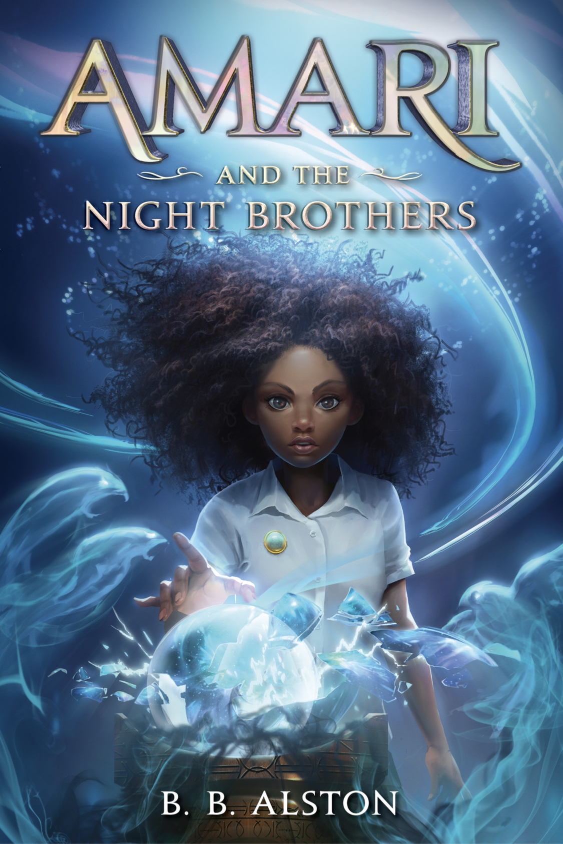 Amari and the night brothers book cover