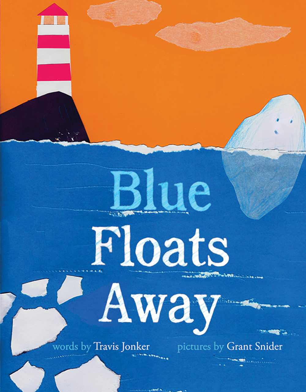 Blue Floats Away book cover