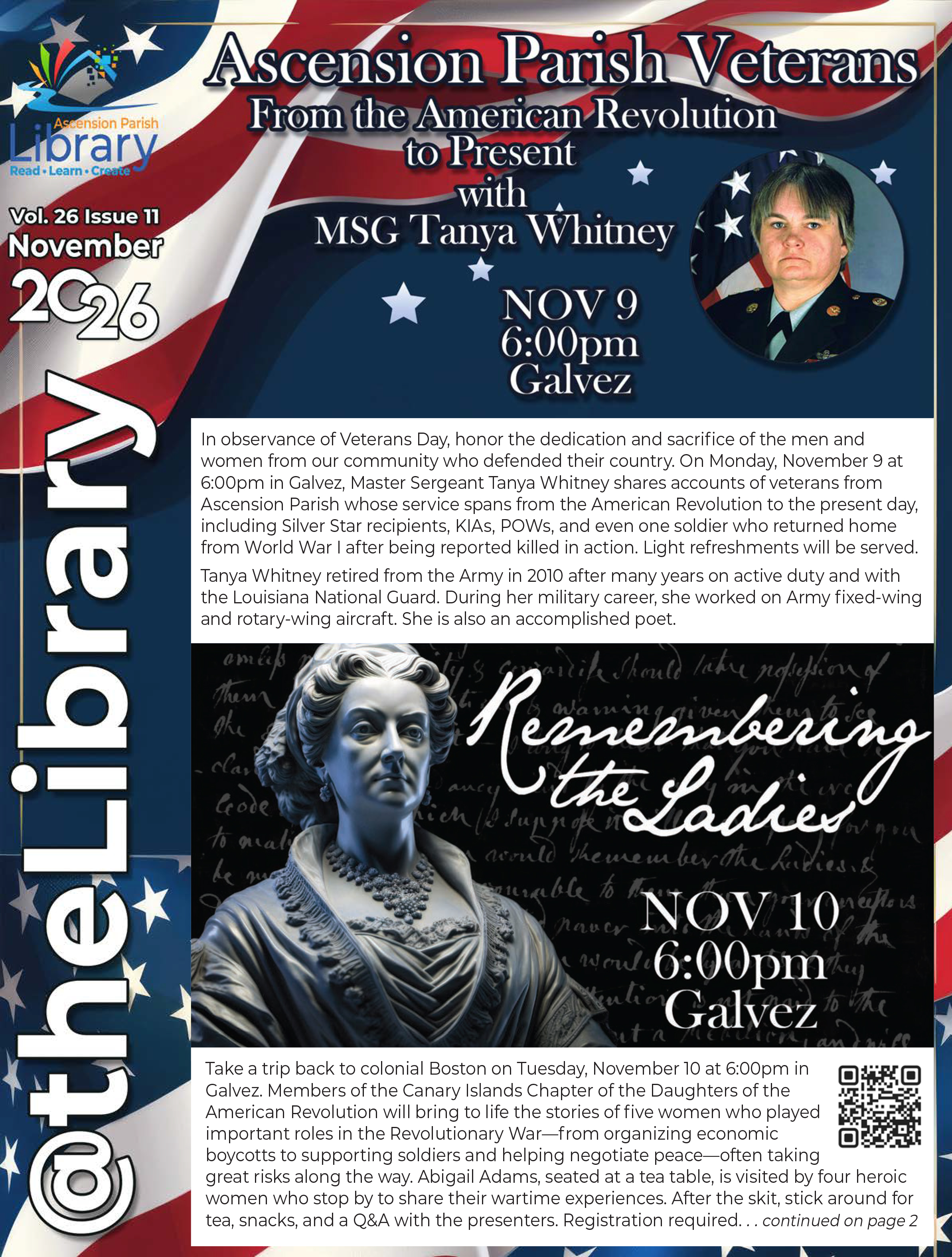 November 2026 Newsletter