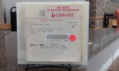 A Pink Floyd CD is returned to a Maryland library — 35 years overdue