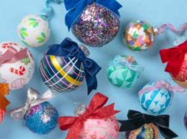 Mod Podge and Apple Barrel Ornament Party with Plaid Crafts