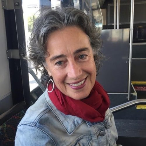 Katharine Harer smiling